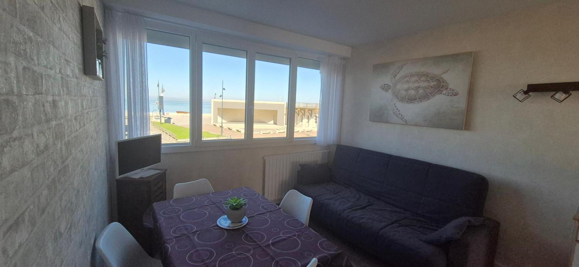 Residence Du Bord De Mer 9 Appartements Avec Une Vraie Vue Mer Le Tréport Exterior photo